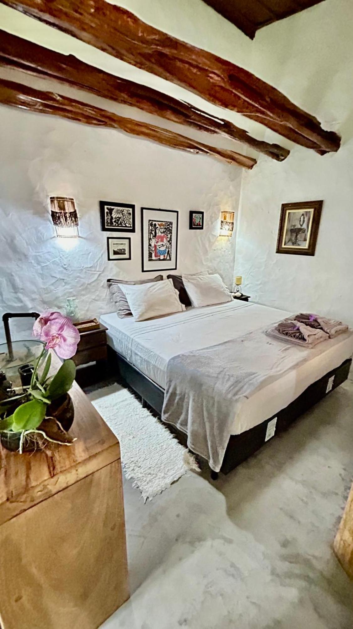 Casa Tatuamar - bangalô - 200 m da praia Pôrto de Pedras Extérieur photo