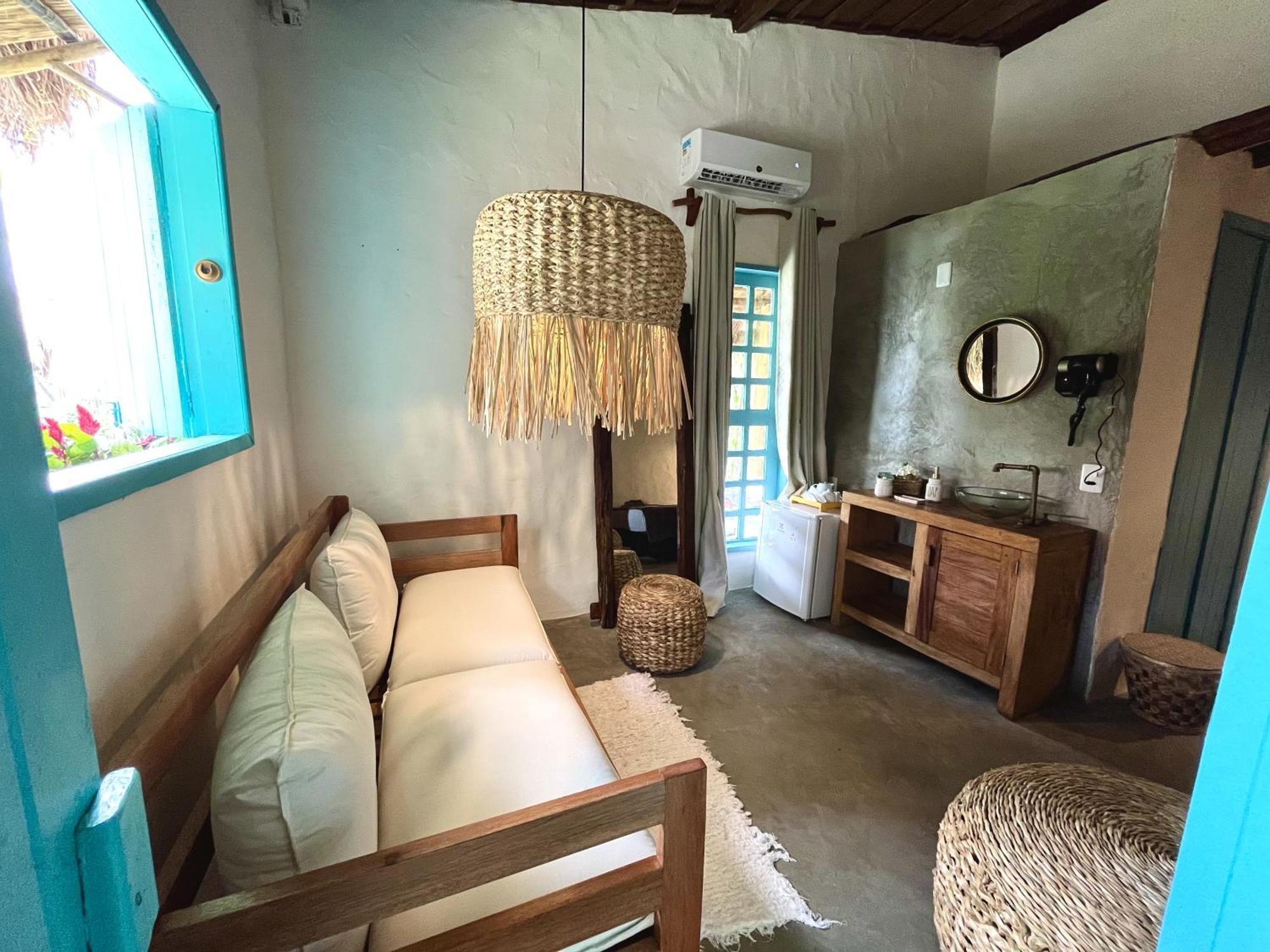 Casa Tatuamar - bangalô - 200 m da praia Pôrto de Pedras Extérieur photo