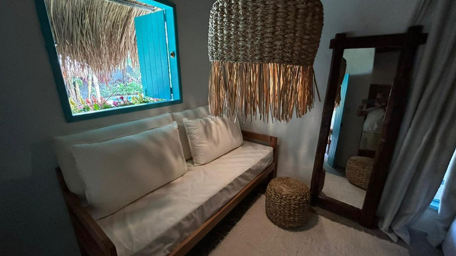 Casa Tatuamar - bangalô - 200 m da praia Pôrto de Pedras Extérieur photo